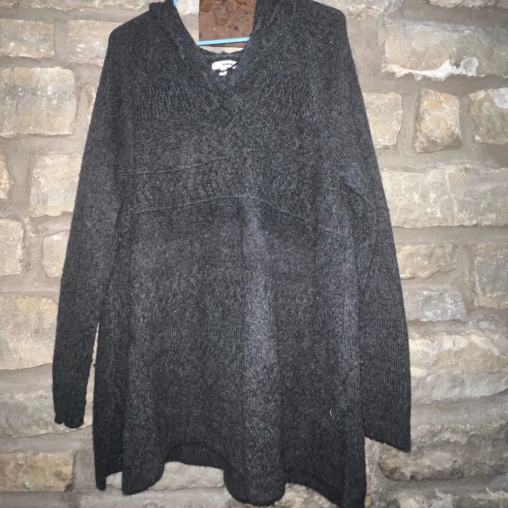 Sonoma hooded sweater grey 2x